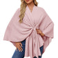 🎁LAST DAY 49% OFF-Elegant Shawl Wraps Soft Open Front Poncho Sweater