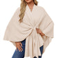 🎁LAST DAY 49% OFF-Elegant Shawl Wraps Soft Open Front Poncho Sweater