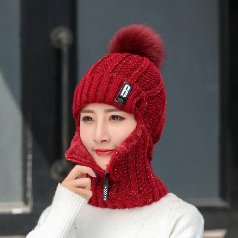 Winter Siamese Windproof Hat-4